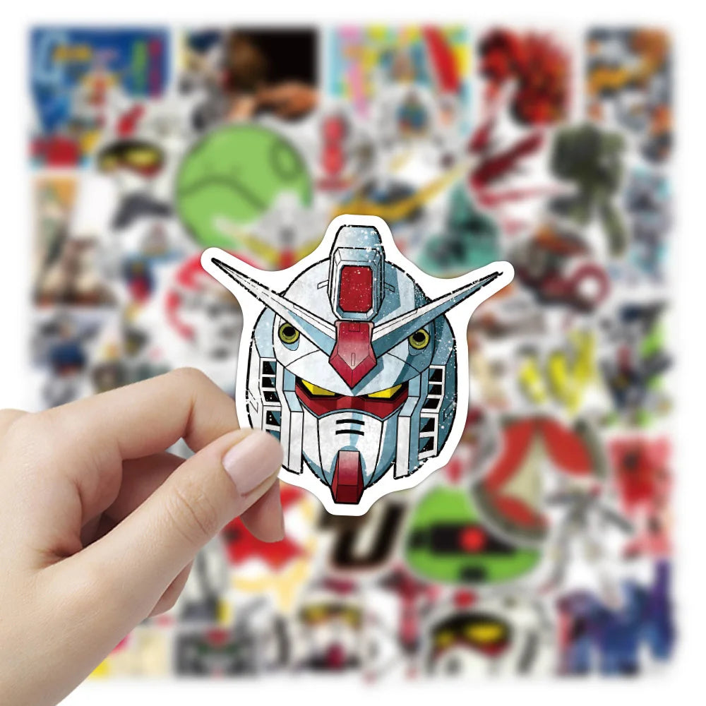 10/30/50pcs GUNDAM Stickers
