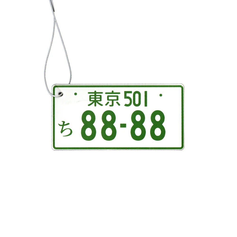 JDM License Plate Air Freshener