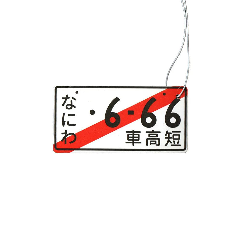 JDM License Plate Air Freshener