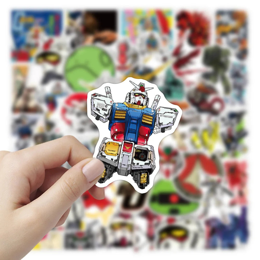 10/30/50pcs GUNDAM Stickers