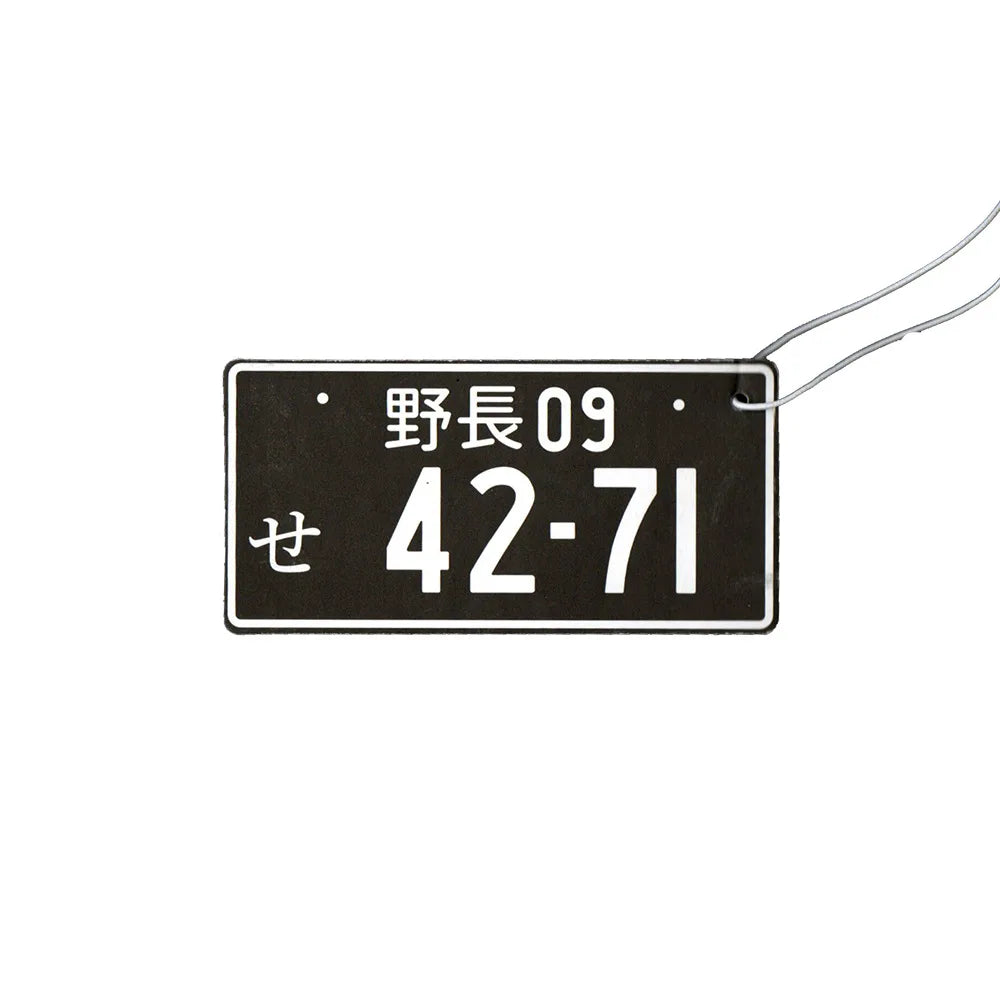 JDM License Plate Air Freshener