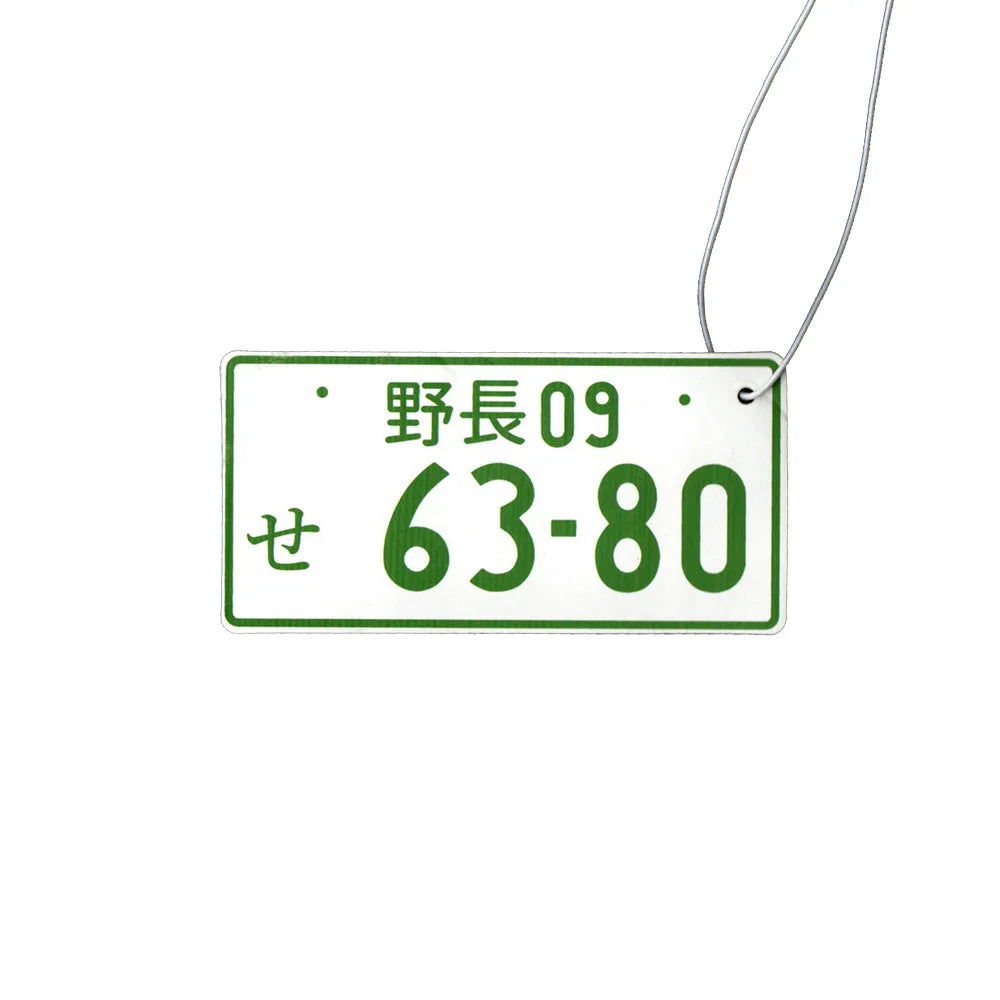 JDM License Plate Air Freshener