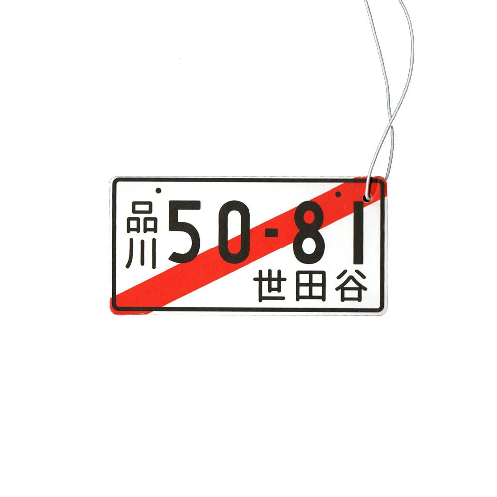 JDM License Plate Air Freshener