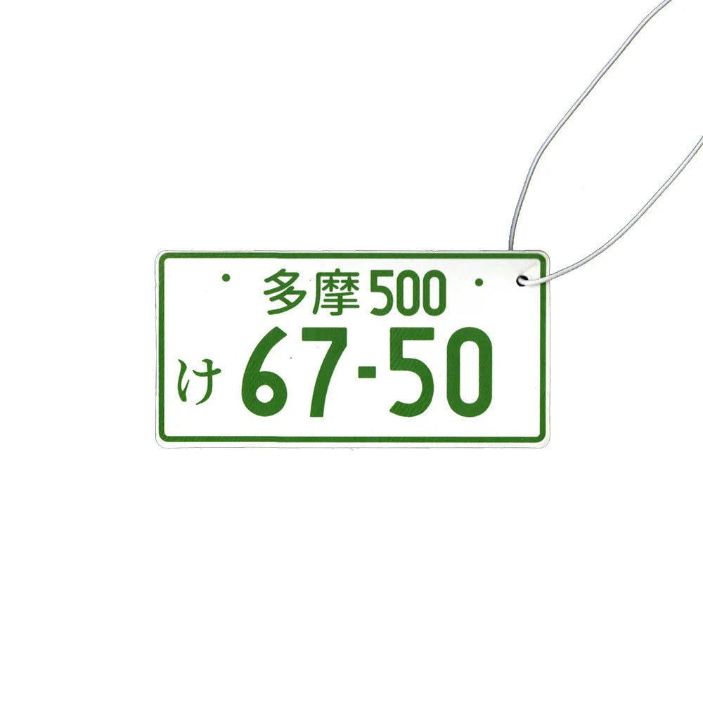 JDM License Plate Air Freshener