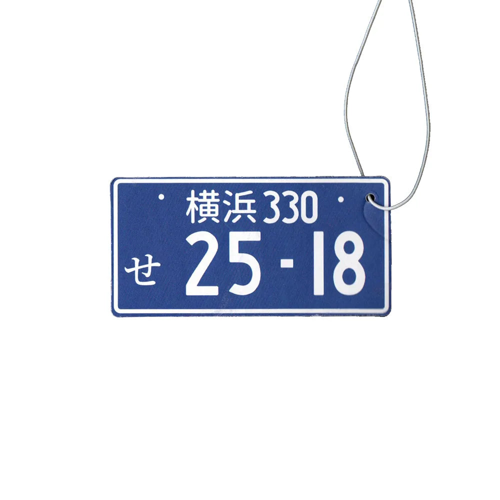 JDM License Plate Air Freshener