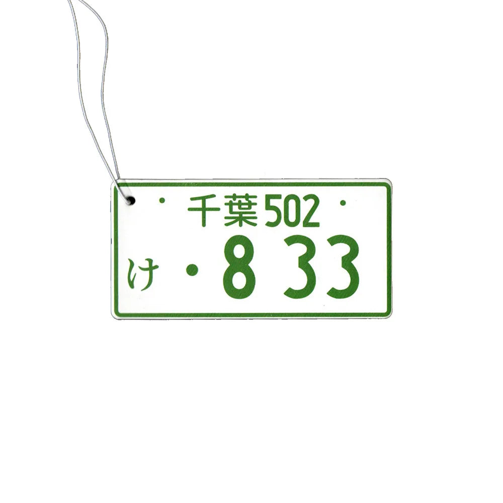 JDM License Plate Air Freshener