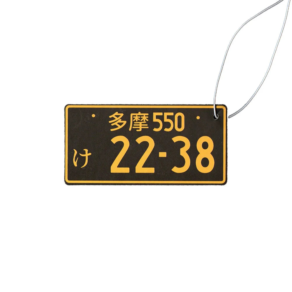 JDM License Plate Air Freshener