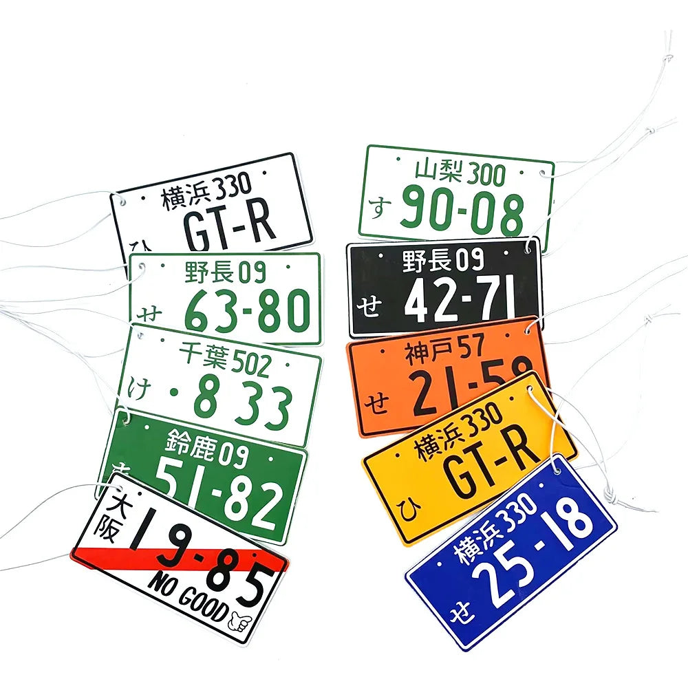 JDM License Plate Air Freshener