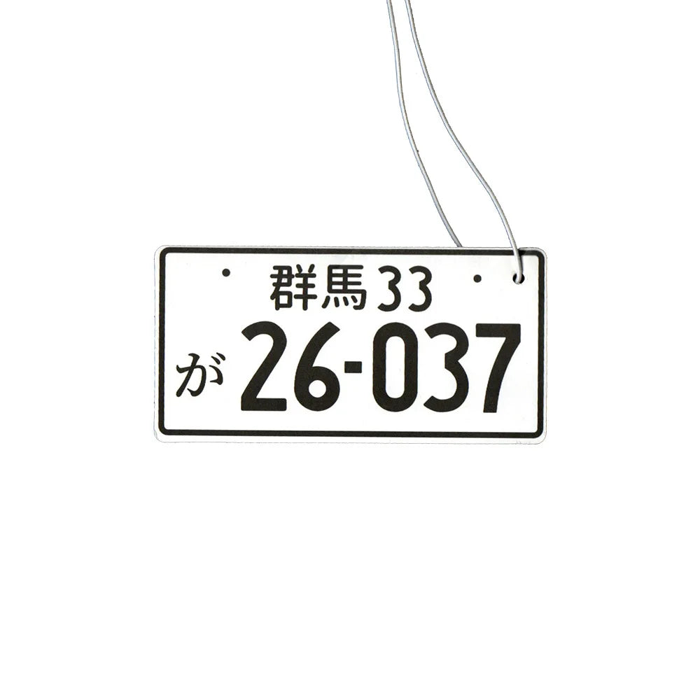 JDM License Plate Air Freshener