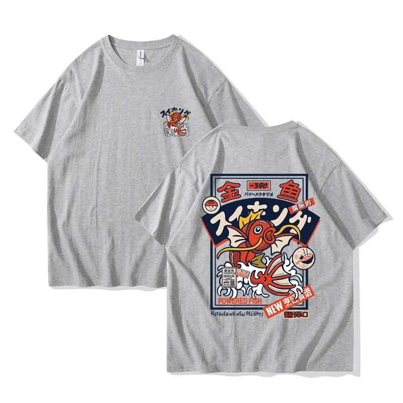Red Koi Harajuku Shirt