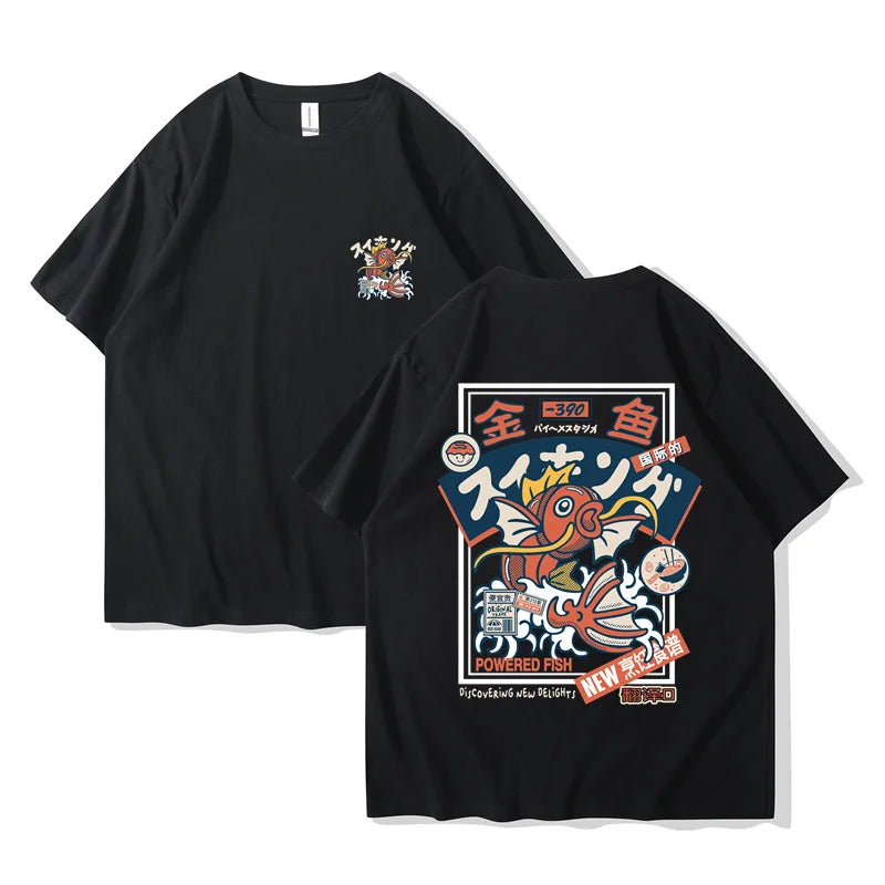 Red Koi Harajuku Shirt