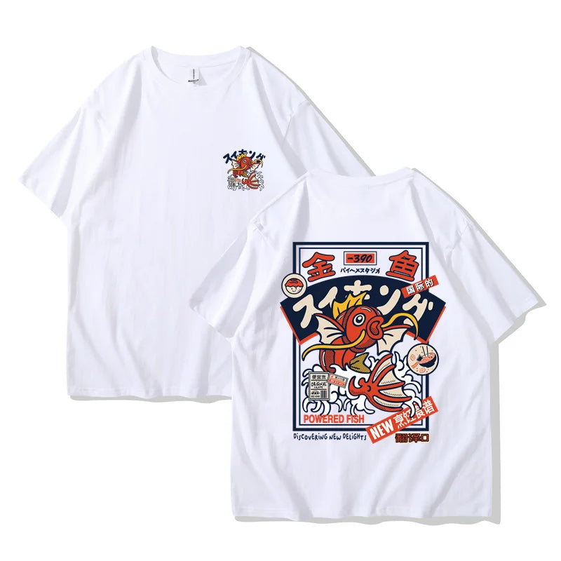 Red Koi Harajuku Shirt